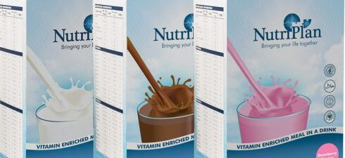 NutriPlan's Vitamin and Mineral Enriched Meal in a Drink are recalled because it contains milk and soya which are not clearly mentioned on the label.