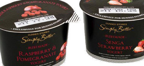 Dunnes Stores Simply Better Yoghurts