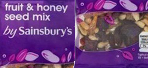Sainsbury's Fruit & Honey Seed Mix