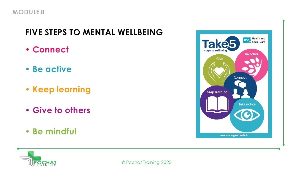 Five Steps to Mental Wellbeing
